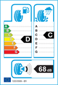 etichetta europea dei pneumatici per Accelera ECO PLUSH 215 60 16