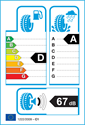 etichetta europea dei pneumatici per Autogreen SportChaser SC2 205 55 16