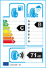 etichetta europea dei pneumatici per BF Goodrich Advantage Suv As 275 45 20 110 Y M+S XL