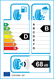 etichetta europea dei pneumatici per BF Goodrich G-Force Winter2 185 55 15 82 T 3PMSF M+S