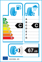 etichetta europea dei pneumatici per BLACKARROW DART 4S 205 55 16