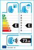 etichetta europea dei pneumatici per Bridgestone Blizzak Ice 275 40 19 105 H 3PMSF FR ICE M+S XL
