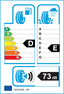 etichetta europea dei pneumatici per Bridgestone Blizzak Lm-25 4X4 255 50 19 107 V * 3PMSF BMW M+S XL