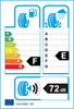 etichetta europea dei pneumatici per Bridgestone Blizzak Lm-25 4X4 235 60 17 102 H 3PMSF M+S MO