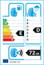 etichetta europea dei pneumatici per Bridgestone Blizzak Lm-25 245 50 17 99 H * 3PMSF BMW M+S