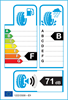 etichetta europea dei pneumatici per Bridgestone Blizzak Lm-32 195 55 16 87 H 3PMSF M+S