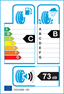 etichetta europea dei pneumatici per Bridgestone Blizzak Lm001 255 55 20 110 H 3PMSF M+S RunFlat XL