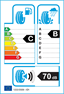 etichetta europea dei pneumatici per Bridgestone Blizzak Lm005 225 55 18 102 H * 3PMSF BMW M+S MO XL