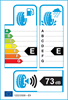 etichetta europea dei pneumatici per Bridgestone D840 245 65 17 111 S M+S RF