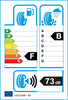 etichetta europea dei pneumatici per Bridgestone Turanza Er300 245 45 17 95 W MO