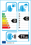 etichetta europea dei pneumatici per Bridgestone Turanza Er33 245 45 19 98 Y FR