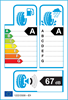 etichetta europea dei pneumatici per Bridgestone Turanza T005 205 55 16 91 V 