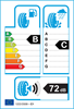 etichetta europea dei pneumatici per Continental Allseasoncontact 2 255 60 18 112 V 3PMSF Evc M+S XL