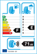 etichetta europea dei pneumatici per Continental Conti4x4wintercontact 215 60 17 96 H 3PMSF E F M+S