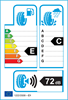 etichetta europea dei pneumatici per Continental Conticrosscontact Lx 225 65 17 102 T M+S