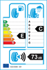 etichetta europea dei pneumatici per Continental Conticrosscontact Lx 255 70 16 111 T DEMO M+S
