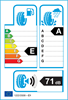 etichetta europea dei pneumatici per Continental Conticrosscontact Uhp 295 35 21 107 Y E XL ZR