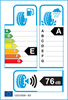 etichetta europea dei pneumatici per Continental Conticrosscontact Uhp 295 35 21 107 Y FR MO XL