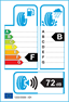 etichetta europea dei pneumatici per Continental Conticrosscontact Uhp 235 55 20 102 W FR