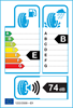 etichetta europea dei pneumatici per Continental Contisportcontact 3 265 35 18 97 Y FR MO XL