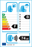 etichetta europea dei pneumatici per Continental Contisportcontact 3 265 35 18 0 ZR FR MO