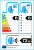 etichetta europea dei pneumatici per Continental Wintercontact 8 S 235 40 20 96 V 3PMSF Evc FR XL