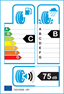 etichetta europea dei pneumatici per Continental Wintercontact Ts 860 S 285 30 22 101 W 3PMSF AO Evc FR M+S XL