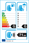 etichetta europea pneumatici Continental Wintercontact Ts 860 155 80 13 79 T 3PMSF M+S