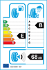 etichetta europea dei pneumatici per Cooper Cs7 165 60 14 75 H BSW