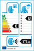 etichetta europea dei pneumatici per Cooper Discoverer Allseason 205 55 16 91 V 3PMSF M+S