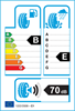etichetta europea dei pneumatici per Cooper Weathermaster Sa2+ 205 50 17 93 V 3PMSF M+S XL