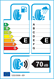 etichetta europea dei pneumatici per Debica Navigator 2 185 60 14 82 T M+S