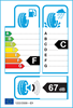 etichetta europea dei pneumatici per Debica Passio 2 155 70 13 75 T 