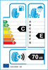 etichetta europea dei pneumatici per Delinte D7 225 30 20 85 W XL