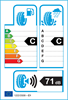 etichetta europea dei pneumatici per Delinte Wd1 175 65 14 82 T 3PMSF M+S