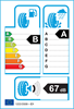 etichetta europea dei pneumatici per Dunlop Sp Sport Maxx Gt 245 50 18 100 W BMW MFS RunFlat