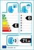 etichetta europea dei pneumatici per Dunlop Winter Sport 5 195 45 16 84 V 3PMSF B E M+S XL