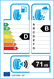 etichetta europea dei pneumatici per FORTUNE Fitclime Fsr-401 185 65 15 88 H 3PMSF M+S