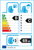 etichetta europea dei pneumatici per Goodyear Eagle F1 Asymmetric 3 225 40 19 93 Y * BMW FR RSC RunFlat XL
