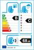 etichetta europea dei pneumatici per Goodyear Efficientgrip Performance 205 55 16 91 h FP