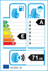 etichetta europea dei pneumatici per Goodyear Efficientgrip Suv 215 55 18 99 V FR M+S