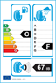 etichetta europea dei pneumatici per Goodyear Ultra Grip Ice 2 225 45 17 94 T 3PMSF M+S XL