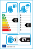 etichetta europea dei pneumatici per Goodyear Ultra Grip Ice Arctic 245 45 17 99 T 3PMSF M+S XL