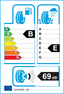 etichetta europea dei pneumatici per Goodyear Ultragrip Ice Suv Gen-1 235 60 18 107 T B XL