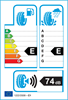 etichetta europea dei pneumatici per Goodyear Wrangler Duratrac 255 55 19 111 Q FR M+S XL