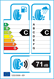 etichetta europea dei pneumatici per GREENTRAC Journey-X 185 55 15 86 V B C XL