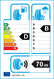 etichetta europea dei pneumatici per GT Radial Winterpro2 Evo 205 60 16 96 H 3PMSF RF