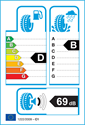 etichetta europea dei pneumatici per Hankook IW01 iON i*cept 215 55 18