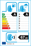etichetta europea dei pneumatici per Hankook Ventus Prime 3X K125a 215 65 17 99 V DEMO