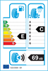 etichetta europea dei pneumatici per Kleber Quadraxer 3 155 65 14 75 T 3PMSF M+S
